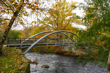 Fototapeta premium bridge over river