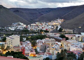 Naklejka premium Dächer von San Sebastián auf La Gomera