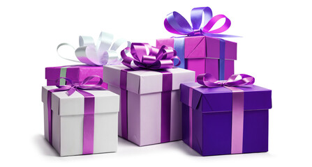 Christmas gift boxes, presents as christmas gifts, 3d-illustration