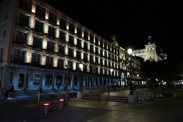 Obraz premium Noche en Toledo.
