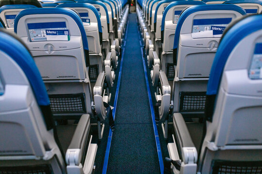 Empty Airplane Seats