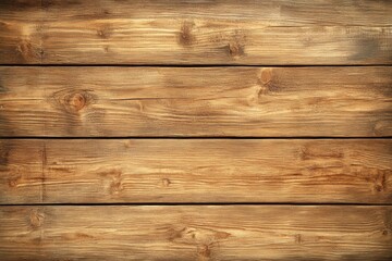 Fototapeta premium Warm, rustic wooden planks create a natural and inviting background.
