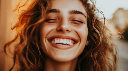 Fototapeta premium people smiling