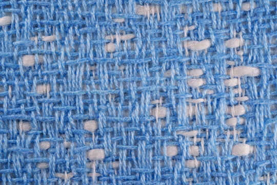 Modern tweed luxury fashion woollen fabric texture macro