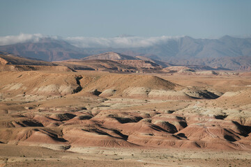Desolate Desert Panorama