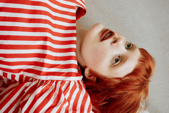 Colorful woman portrait - Bold look