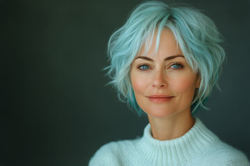 Attractive 40 year old woman