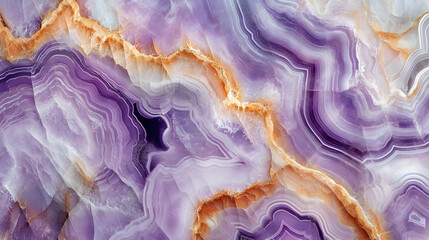 Obraz premium Purple and Orange Agate Stone Texture Background