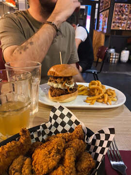 Casual Dining With Burger Combo