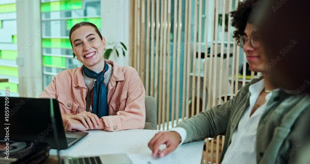 Aufkleber People, students and handshake at university for learning, study team and introduction of module. College, greeting and group for support on education assignment, course work and agreement on project