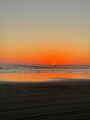 Obraz premium sunset on the beach