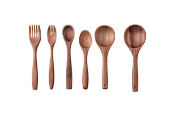 Stylish Wooden Cutlery Set Aesthetic and Functional Kitchen Utensils for Culinary Enthusiasts