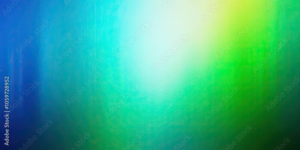 Wall mural blurred gradient animation in green, cyan, and blue colors spectrum creating a soft abstract backgro
