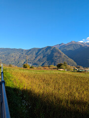 landscape in the mountains