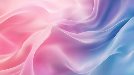 Obraz premium Abstract background with pastel colors of pink and blue, featuring soft lines