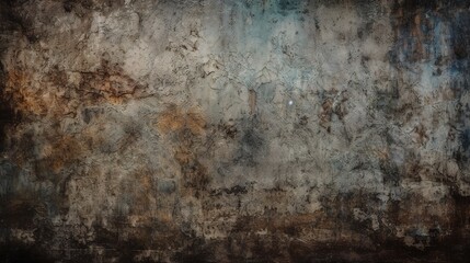 Obraz premium Dark Grunge Texture with Aged Scratches and Light Effects