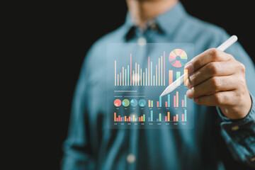 Visual Analytics for Business Growth. Showcases the use of visual data tools to track and foster business development. Interactive ways to explore complex data insights for strategic planning.