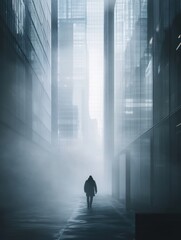 Fototapeta premium Lonely Night in the City