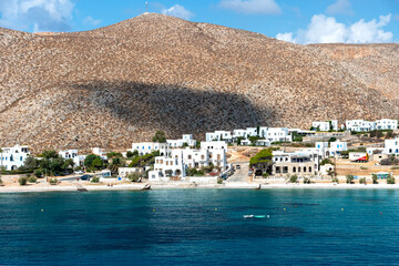 The island of Folegandros (Policandros) in the Cyclades archipelago