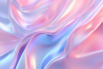 Fototapeta premium Gradient liquid abstract squared Holo Holographic background with halftone dots design Watercolor ombre gradient pattern design 3d geometric shapes background Abstract background generative AI