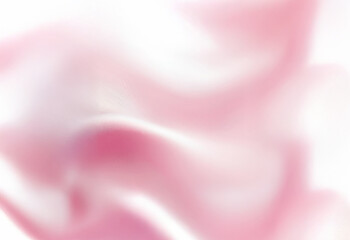 A soft, abstract background with a gentle, flowing pattern of pink and white hues.
