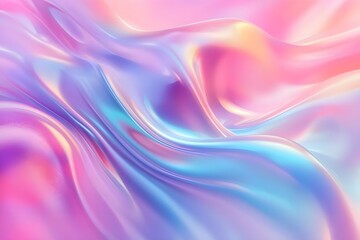 Fototapeta premium Gradient liquid abstract squared Holo Holographic background with halftone dots design Watercolor ombre gradient pattern design 3d geometric shapes background Abstract background generative AI