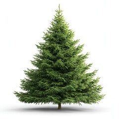 Cartoonish Christmas Scots Pine Tree