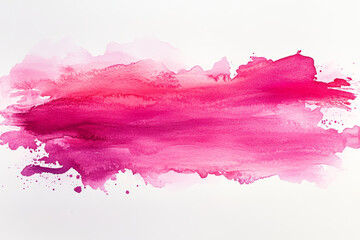 a dreamy pink watercolor abstract creation