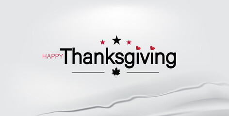 A festive Thanksgiving background  featuring autumn leaves, and warm colors, evokes a joyful holiday spirit