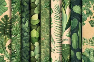 tropical paradise vibrant leaf patterns for your home decor
