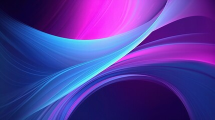 Colorful Abstract Waves in 3D Design