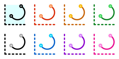 Fototapeta premium Editable chart vector icon. Part of a big icon set family. Perfect for web and app interfaces, presentations, infographics, etc