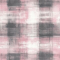 Abstract Grey and Pink Plaid ,seamless pattern ,textile design