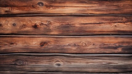 Fototapeta premium background,Rustic Wooden Wall with Distinctive Grain and Knots. Perfect for Interior Design and Background Textures.