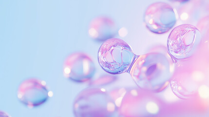 Scientific Visualization of NMN (Nicotinamide Mononucleotide) as a Hologram, Focusing on Enhancing Longevity and Cell Vitality