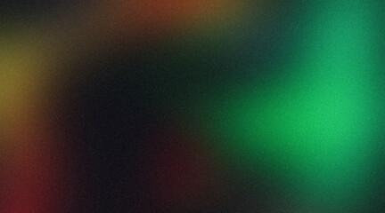 Red purple green grain texture gradient background, glowing color, vibrant colors, noise texture, grainy poster banner design