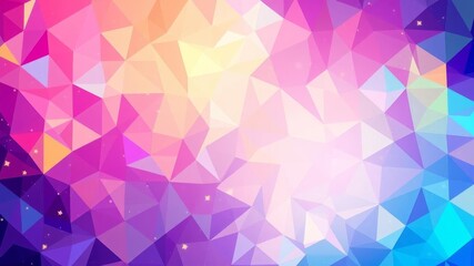Fototapeta premium A high resolution image of abstract geometric shapes in vibrant colors perfect for use as computer wallpaper, abstract, computer