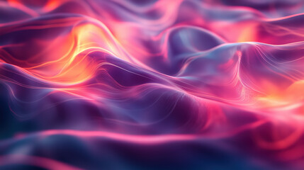 Obraz premium Vibrant Futuristic Flowing Background Design with Bright Colors and Dynamic Patterns for Modern Digital Art and Technology Concepts