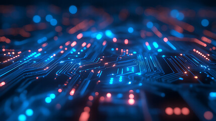 Obraz premium circuit board