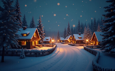 Fototapeta premium christmas tree in the city