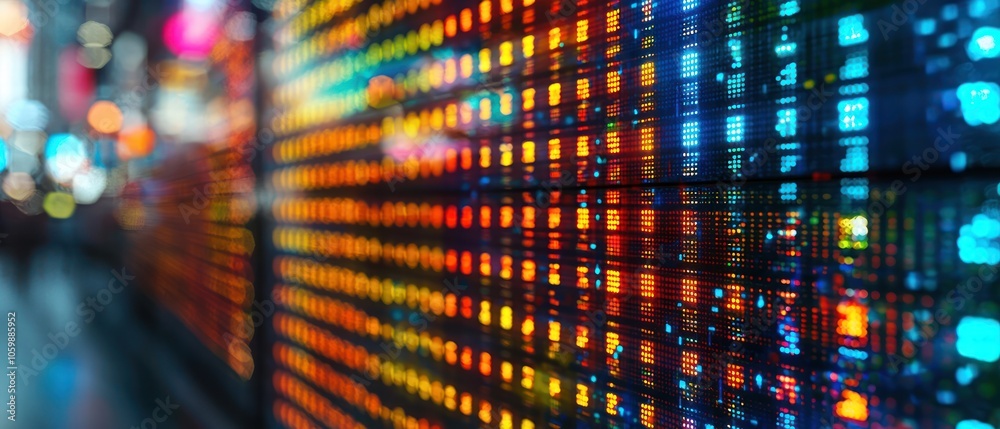 Poster Abstract Digital Data Representation with Colorful Lights