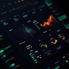Fototapeta premium Visualizing Complex Data Through Dynamic Graphs and Interactive Dashboards in Modern Analytics