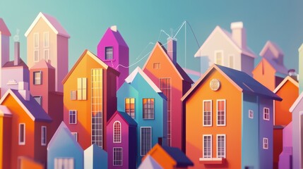 Fototapeta premium Building Wealth Through Property Loans