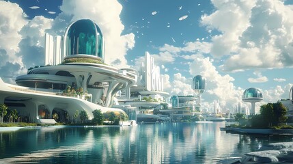 Obraz premium Urban Future