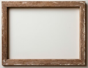 Fototapeta premium frame antique old wood decoration vintage isolated border grunge
