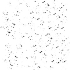Lot of Stars Seamless Background