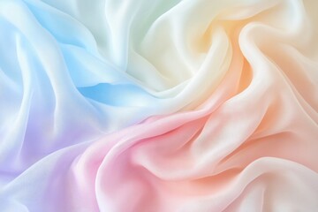 Obraz premium Soft Pastel Gradient Background for Creative Use