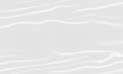 Abstract wavy white cloth background