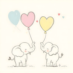 Whimsical Heartfelt Scenes of Love and Friendship. Engaging in Joyful and Romantic Moments in Vibrant Settings