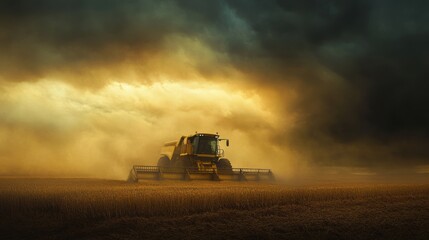 Fototapeta premium Harvest Storm.